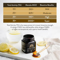 Jarrah Honey TA 35+ (Stronger than MGO 2000+ Manuka Honey Bioactivity) Raw Medicinal Honey with Medical Grade Potency for Daily Health and Immune Support from Western Australia