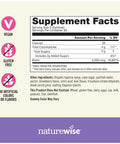 Naturewise Biotin Gummies - Beauty And Wellness Support For Hair, Skin, And Nails 5000Mcg | Strawberry Kiwi Flavor Gummies 60