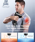 Bob And Brad X6 Pro Massage Gun Deep Tissue Percussion With Metal Head Therapy-Fsa Hsa Eligible, Professional Muscle Massage Gun For Athletes, Electric Massager Gun For Pain Relief