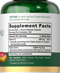 Carlyle Camu Camu Capsules 2000Mg | 150 Count | With Vitamin C | Non-Gmo, Gluten Free