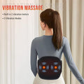 Snailax Heating Pad For Back Pain, Large Heating Pad For Cramps, 6 Heat Setting & 10 Timer Settings, 3 Vibration Modes, Heated Pad With Adjustable Strap, Lower Back Massager, Gifts For Mom, Dad