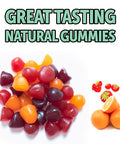 Yuve Vegan Multivitamin Gummies For Men And Women - Daily Energy, Strength, Immunity - Vitamin A, C, B3, B6, B12, Biotin & Zinc - Delicious Chewable Supplement - Non-Gmo, Gluten & Gelatin-Free - 60Ct