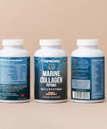 Correxiko Marine Collagen Supplement Pills - 1800Mg Hydrolyzed Collagen Peptides Per Serving With Added Hyaluronic Acid, Vitamin C & Minerals - For Hair, Skin & Nails - 120 Capsules 30 Day Supply