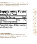 Solgar Potassium - 250 Tablets - Nerve & Muscle Health Promotes Electrolyte Balance - Vegan Gluten & Dairy Free Kosher - 250 Servings