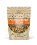 Good Sense Roasted Salted Organic Pumpkin Seeds, 6 Ounce