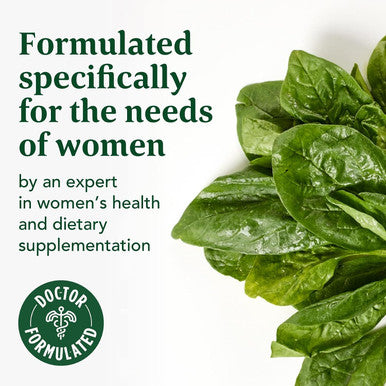 MegaFood Women'S Advanced Multivitamin For Women - Doctor-Formulated With Iron Choline Vitamin D Vitamin C & Zinc - Brain Health - Immune Support - Non-Gmo - Vegetarian - 120 Tabs (60 Servings)