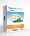 Mypurmist ScentPad Eucalyptus and Peppermint for Mypurmist Ultrapure Handheld Steam Inhaler Devices, 24 reservoirs