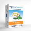 Mypurmist ScentPad Eucalyptus and Peppermint for Mypurmist Ultrapure Handheld Steam Inhaler Devices, 24 reservoirs