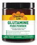 Country Life Glutamine Pure Powder 5000Mg 9.7Oz Powder 55 Servings Supports Muscle Tissue - Supports Intestinal & Immune Cells - Pharmaceutical Grade Amino Acid Certified Gluten-Free