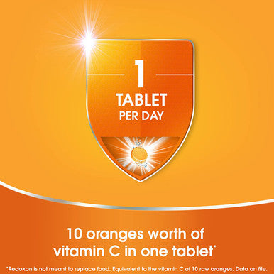 Redoxon Double Action Vitamin C 100mg and Zinc 10mg, 4 x 15 Count