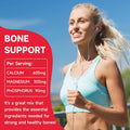 Calcium Magnesium Zinc Gummies With High Absorption Magnesium 300Mg, Calcium Supplement With D3 For Bone, Muscles & Immune Support For Kids & Adults, Strawberry Flavor, 120 Count