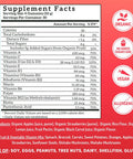 Llama Naturals Multivitamin for Women & Men Vegan Organic Gummies with Vitamin D C & K Adults Real Fruit Gummy Vitamins Chewable Multivitamin Supplement No Added Sugar Cane Strawberry 120 Ct