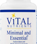 Vital Nutrients Minimal and Essential One a Day Multivitamin/Mineral and Antioxidant Formula 90 Vegetarian Capsules