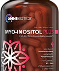 Myo-Inositol Plus & D-Chiro-Inositol | Pcos Supplement | Helps Promote Hormone Balance And Support Ovarian Function | Natural Fertility Supplements (120 Capsules)