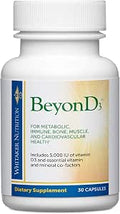 Dr. Whitakers BeyonD3 Vitamin D3 Supplement 5000 IU Plus Boron Vitamin K2 Magnesium and Zinc Supports Immune Health Calcium Metabolism and Bone Mineralization (30 Capsules)