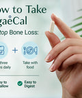 ALGAECAL- Plant Based Calcium Supplement with Vitamin D3 (1000 IU) for Bone Strength Contains 13 Minerals Supporting Bone Health Organic Calcium (750 mg) for Women & Men 90 Veggie Caps Made in USA