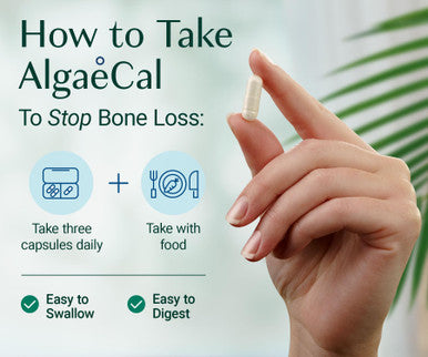 ALGAECAL- Plant Based Calcium Supplement with Vitamin D3 (1000 IU) for Bone Strength Contains 13 Minerals Supporting Bone Health Organic Calcium (750 mg) for Women & Men 90 Veggie Caps Made in USA
