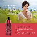 APIVITA Wine Elixir Replenishing Firming Face Oil 1.01 fl.oz. Powerful AntiAging Face Oil with Vitamin E Greek Grape Seed Oil for Reducing Appearance of Wrinkles Dermatologist Tested Facial Oil