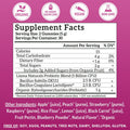 Llama Naturals Probiotics for Women and Men with Prebiotic Fiber Vegan Organic Probiotic Gummies for Gut Health Support Adults Real Fruit Gummy Vitamins No Added Sugar Cane Mixed Berry 60 Ct