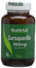 HealthAid Sarsaparilla 560mg - 60 Vegan Tablets
