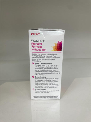 Gnc Women S Prenatal Multivitamin Formula 60 Caplets