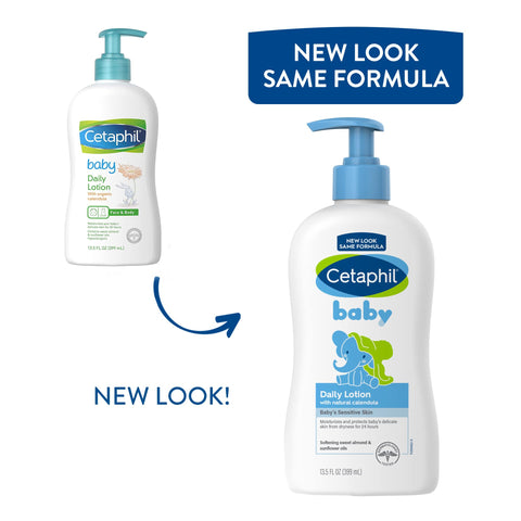 Cetaphil Baby Daily Lotion With Organic CalendulaVitamin E Sweet Almond & Sunflower Oils13.5 Fl. Oz