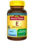 Nature Made Vitamin E 450 Mg (1000 Iu) Dl-Alpha Dietary Supplement For Antioxidant Support 60 Softgels (Pack Of 3)