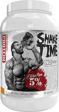 Rich Piana 5% Nutrition Shake Time | No-Whey 26G Animal Based Protein Drink | Grass-Fed Beef, Chicken, Egg | No , Dairy, or Soy (Vanilla Cinnamon)