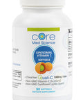 IV for Life Liposomal Vitamin C by Core Med Science - 1000mg - 90 Softgels - Quali-C - Vitamin C Supplement