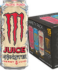 Monster Energy Juice Monster Pacific Punch, Energy Drink, 16 Ounce | Energy + Juice, Pack of 15