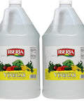 Iberia All Natural Distilled White Vinegar, 1 Gallon - 5% Acidity (Pack of 2)