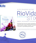 4Life Transfer Factor RioVida Stix Tri-Factor Formula - Support Healthy Immune System with Elderberry Blueberry Pomegranate and Acai - Antioxidant Support - 15 Powder Packs