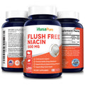 NusaPure Flush Free Niacin 500mg 200 caps (Non-GMO & )