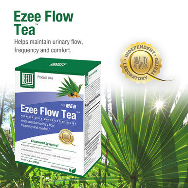 Bell Ezee Flow Urinary Support Tea For Men A Natural Solution Helps Ease The Flow And Normalize Urinary Frequency Without The Burning And Dribbling Sold Directly By The Manufacturer