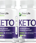 Trim Life Keto Pills Weight Fat Management Loss Shark 800mg Labs Extra Strong Xtra Ketosis Supplement 2 Pack