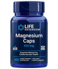 Life Extension - Magnesium Capsules 500 Mg, 100 Vegetarian Capsules