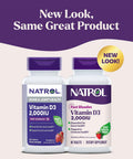 Natrol Fast Dissolve Vitamin D3 2000 Iu Dietary Supplement For Bone And Joint Health Bone Support Supplement 90 Tablets 90 Day Supply