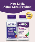 Natrol Fast Dissolve Vitamin D3 2000 Iu Dietary Supplement For Bone And Joint Health Bone Support Supplement 90 Tablets 90 Day Supply