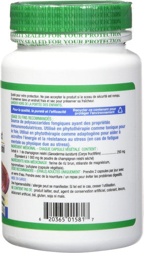 Organika Mushroom Extract - Reishi 180 Vcaps