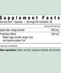 Country Farms Apple Cider Vinegar Capsules, with Ginger, Cayenne and Maple, Helps Aid Digestion, Supports Healthy Weight Loss, Cleanses and Detoxifies, Supports Water Balance, 90 Count, 90 Servings