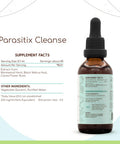 Parasitix Cleanse B60 Alcohol-Free Extract Tincture: Wormwood Herb, Black Walnut Hull, Cloves Flower Buds. Purge Formula 2 Fl Oz