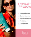 Bare by Vogue Tinted Gradual Tan Moisturiser - Hydrating Streak-Free Tanning Lotion - Enriched with Vitamin E Glycerin Grape & Sunflower Seed Oil - Buildable Sun-Kissed Glow 200ml