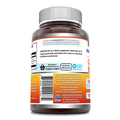 Amazing Formulas Quercetin Berberine - 250Mg Berberine And 250Mg Quercetin, 90 Veggie Capsules Supplement | Non-Gmo | Gluten Free | Made In Usa | Ideal For Vegetarians