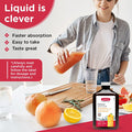 Wampole Calcium Liquid - Helps Develop and Maintain Bones & Teeth - 350 ml