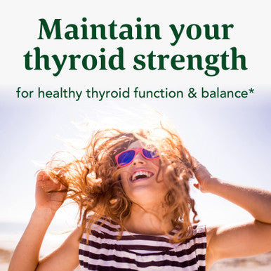 MegaFood Thyroid Strength - Mineral Supplement - Thyroid Support For Women With Ashwagandha Zinc Selenium Copper Iodine & L-Tyrosine & Herb Blend - Vegetarian - 90 Tabs (45 Servings)