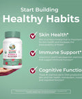 Maryruth Organics Multivitamin for Women | Womens Multivitamin Gummy | Vegan | USDA Organic | Immune Support Gummy Vitamins | Hair and Skin Vitamins for Women | Vitamin D3 | Selenium | 60 Count