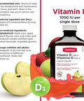 Wampole Liquid Vitamin D 1000 UI Fast Liquid Absortion Helps Develop & Maintain Strong Bones 350 ml