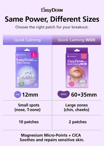 Dweasyderm Easyderm Quick Calming Magnesium Patches Wide And Quick Calming Magnesium Patches