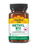 Country Life Methyl B12 3000 Mcg 50 Lozenges