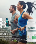 Bronson Boron 3 Mg Chelated Superior Absorption Supports Bone Health Trace Mineral, Non-Gmo, 250 Vegetarian Tablets